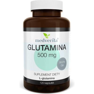 Medverita l-glutamín 500 120 kapsúl
