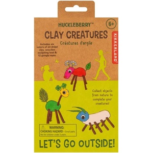 Kikkerland Huckleberry Clay Creatures (hb50-f)