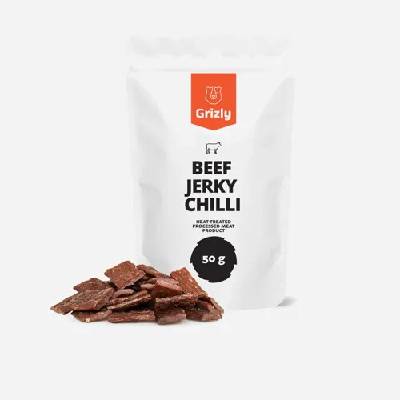 Grizly Jerky sušené hovädzie mäso chilli 50 g