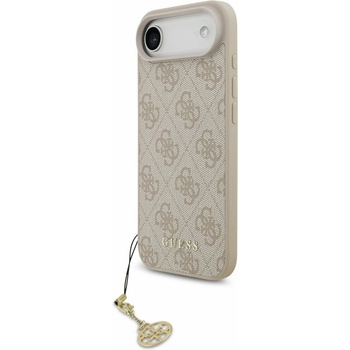 GUESS 4G Charm MagSafe Задний чехол за iPhone Air Tone on Tone Pink Guess | Rozov | МЪЖЕ | UNI