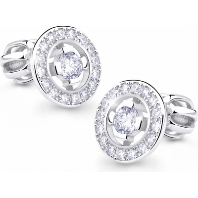 Cutie Diamonds Působivé peckové z bílého zlata s brilianty DZ6413-1988-30-00-X-2