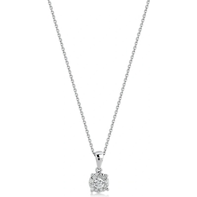 Lillian Vassago Zlatý náhrdelník s diamantmi LLV59-DN012W