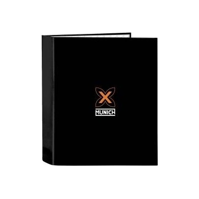 Munich Папка с пръстени Munich Lagoon Черен A4 27 x 33 x 6 cm