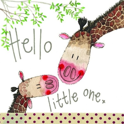 Přání s obálkou - Hello Little one - Alex Clark