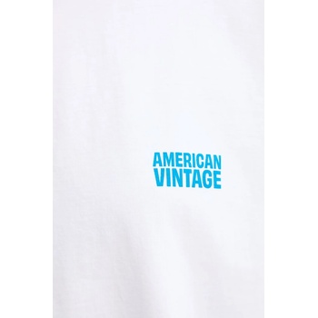 American Vintage Памучна блуза с дълги ръкави American Vintage (GIX02C)