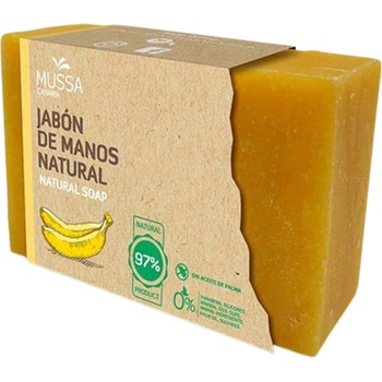 Mussa Canaria Натурален сапун, с органичен банан от остров Тенерифе, 100 g