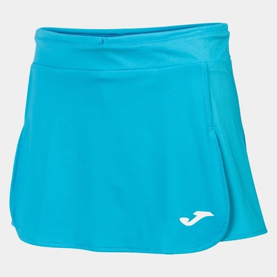 Joma tenisová sukně Open II tyrkysová fluo