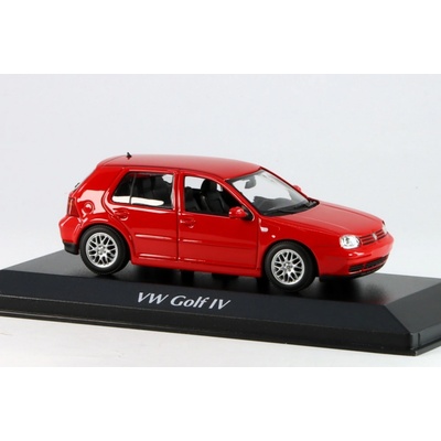 Minichamps Volkswagen Golf IV 1999 červená Maxichamps 1:43