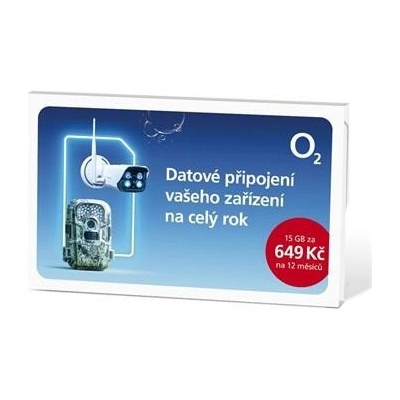 O2 Roční datové připojení 15 GB - SMALLPGO.0GP15G59