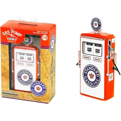GreenLight Čerpací Stanice Vintage Gas Pumps Series 15 Standard Gasoline 1954 1:18
