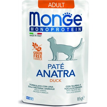 Image 1 of Monge Monoprotein Paté duck 85 g