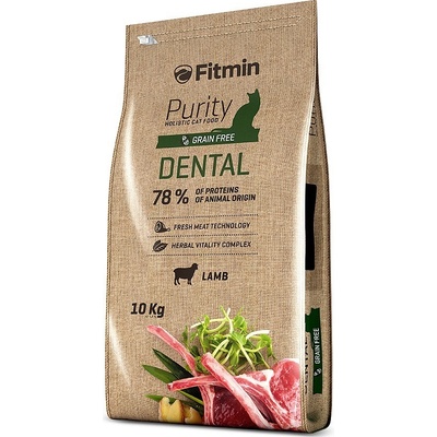 Fitmin Purity Dental kompletní krmivo pro kočky 10 kg