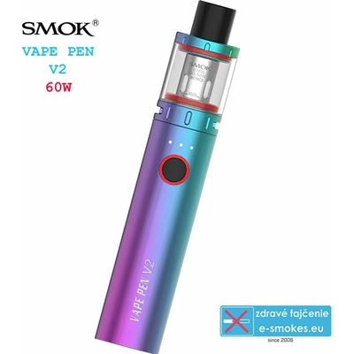 Smoktech Vape Pen V2 elektronická cigareta 1600 mAh 7color 1 ks