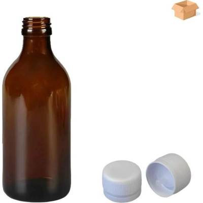 Luna Skleněná lékovka s kapajícím uzávěrem 250 ml 39 ks