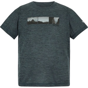 Regatta Детска спортна тениска Regatta Kid's Alvarado Sport shirt - Dark Storm Marl - размер 7-8 Years (704-6358-0513)