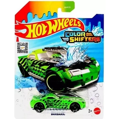 Mattel Хот Уилс: мини количка с промяна на цвета - Варварск (jcm39)
