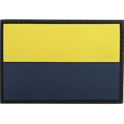 101INC nášivka UKRAINE farebná plastová VELCRO 8x5cm