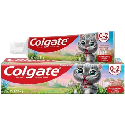 Colgate detská zubná pasta strawberry 0-2 rokov 50 ml