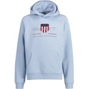 Gant Archive Shield Hoodie Fresh Blue