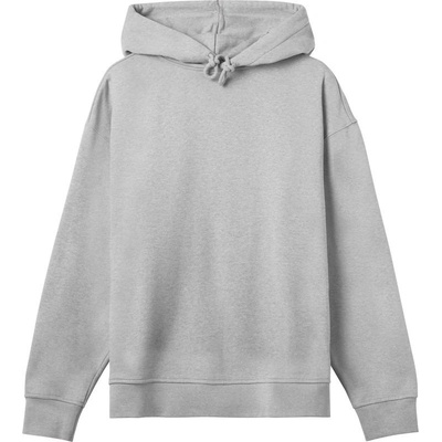 True Banks Contemporary Womens Oversized Hoodie COT-73259507700 melír šedá