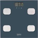 Tefal Body Up BM2520V0 - диагностична везна за баня, телесни мазнини, 8 потребителя - синя