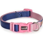 Camon Doublе Premium Blue/Pink нашийник за куче в четири размера