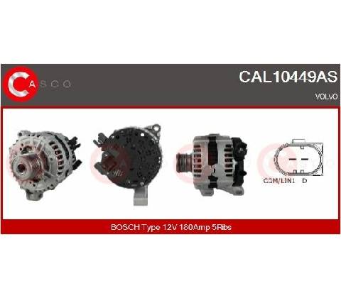 generátor CASCO CAL10449AS
