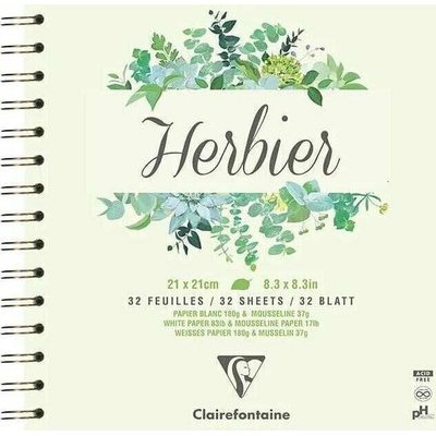 Clairefontaine Herbarium Skicár 21 x 21 cm 180 g