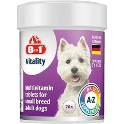8in1 Vitality Multivitamin for Small Breeds 70 tbl