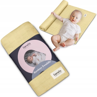 Lionelo Bamboo Swaddle Yellow Lemon