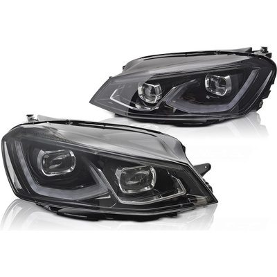 Přední světla VW Golf VII 14-19 Full LED černé | Zboží Auto