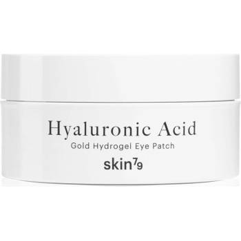 Skin79 24k Gold Hyaluronic Acid хидрогелова маска за зоната около очите с хиалуронова киселина 60 бр