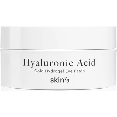 Skin79 24k Gold Hyaluronic Acid хидрогелова маска за зоната около очите с хиалуронова киселина 60 бр