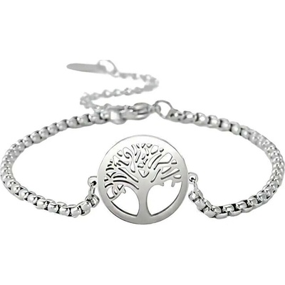 Elanis Jewel Elegantní nastavitelný náramek Strom života z chirurgické oceli EJ00775