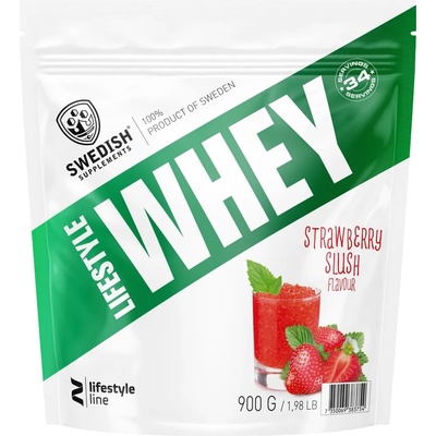 Swedish Supplements Lifestyle Whey, ягода, 900 g, Swedish Supplements