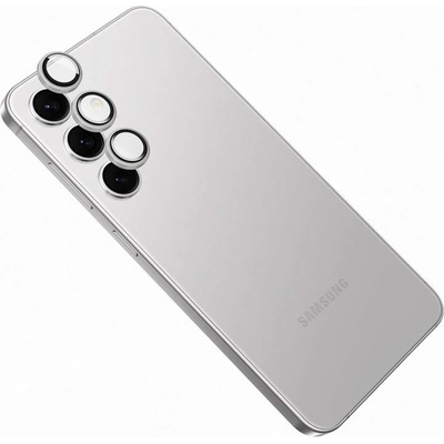 FIXED капак за обектива на камерата от закалено стъкло за Samsung Galaxy A55 5G, сребриста рамка, 100 бр. прозрачен FIXGC2-1263-SL (FIXGC2-1263-SL)