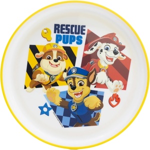 Stor Чинийка с неплъзгаща основа Stor - Premium, Paw Patrol Boy Rescue Pups (81692)