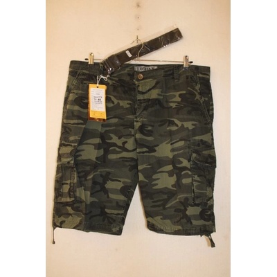 Šortky Loshan + opasek dark camo