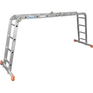 KRAUSE Алуминиева стълба с метална платформа KRAUSE MULTIMATIC 120649 4x4 (06120649)