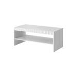 Cama meble ПАФОС пейка/маса 120х60х50см бял мат (pafos sto bi)