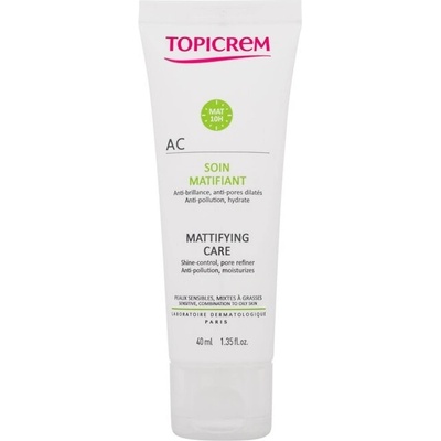 Topicrem AC Mattifying Care lehký zmatňující pleťový krém 40 ml