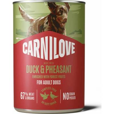 Carnilove Paté Made with Duck & Pheasant 400 g