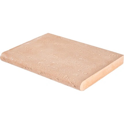 DITON Bazénový lem TRAVERTIN ELEGANCE Velikost: 40 × 30 × 4, Varianta: Bazénový lem - přímý Travertin elegance krémová, Povrch: natur, reliéfní