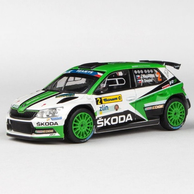 Model Škoda Fabia R5 1:43 Jan KOPECKÝ 2 Barum Czech Rally Zlín 2017