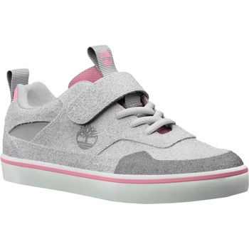 Timberland Детски маратонки Timberland Kid's Stone Jump Low Hook & Loop Sneaker - Light Grey Suede - размер 3 (US) (024-2190-0215)