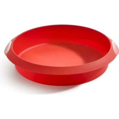 Lékué Forma na koláč 24 cm červená silikón
