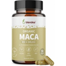 Maca 4 druhy BIO Organic 90 kapslí