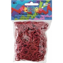 RAINBOW LOOM Original gumičky 600 kusov hnedé