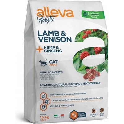 Alleva Equilibrium HOLISTIC cat lamb & venison adult 0,4 kg