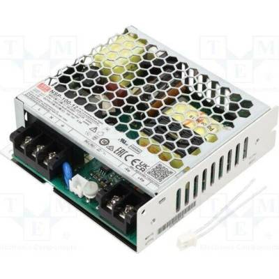 MEAN WELL NSP-100-12 Napájecí zdroj: spínaný; k vestavbě,modulový; 100W; 12VDC; 8,5A